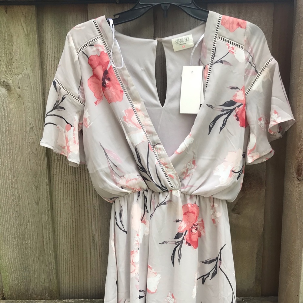 Sienna Sky Floral Dress